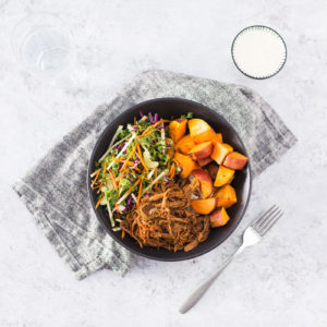 Slow Cooked Pulled Beef - Fresh Pre Packaged Meals - Deliciously Clean Eats