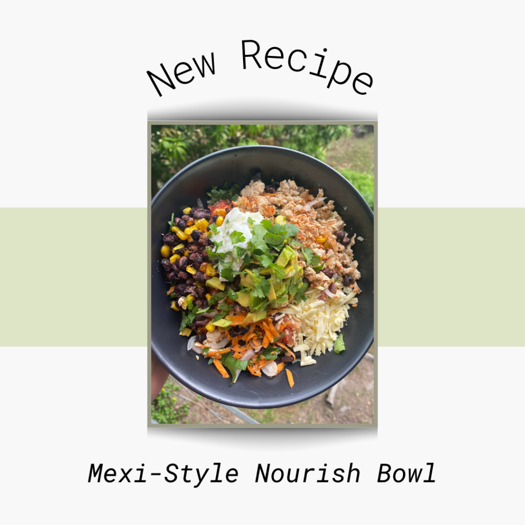 Mexi-style nourish bowl recipe 2